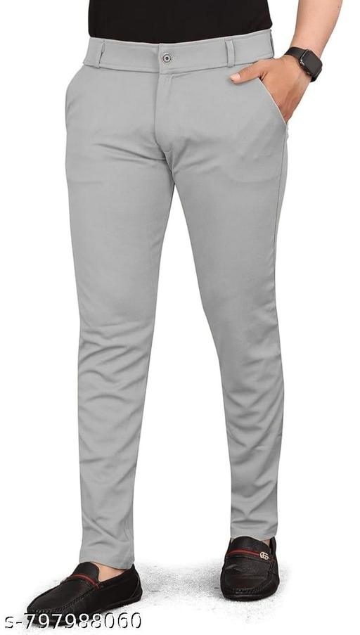 FORMAL FASHION  Black formal pants for men|black formal trousers for men|black formal regular trousers|black formal dailywear trousers|black regular dailywear trousers - ZORA