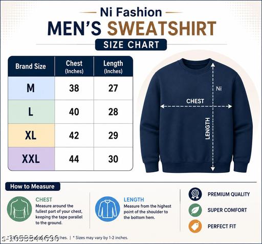 Men’s Stylish Sweatshirt | Cool & Comfy Casual Sweatshirt | Warm Winter Wear - ZORA