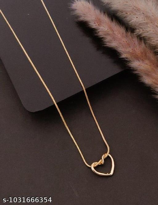 heart necklace || heart chain || necklace for girls || chain for women||chain for girls||women chain||heart chain for girls||heart necklace - ZORA