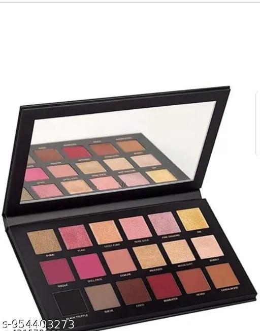 Premium Rose Gold Eyeshadow with 5 pcs brush, compact powder lipstick and  eyeliner - ZORA