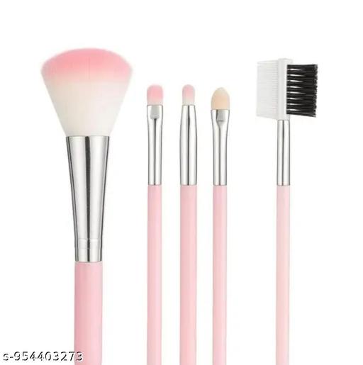 Premium Rose Gold Eyeshadow with 5 pcs brush, compact powder lipstick and  eyeliner - ZORA