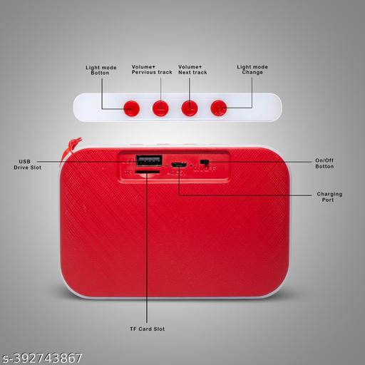 Mega Bass MINI Portable Wireless Bluetooth Premium Speaker 5 W Portable Bluetooth Party Speaker - ZORA