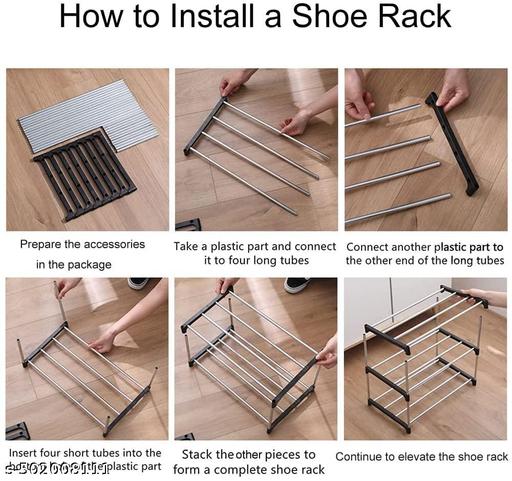 Book Shelf 4 Layer Bookshelf for Home Library, WARDROBE RACK AND SHOES RACK Unbreakable Rack Home - ZORA