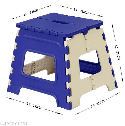 R.K Plastic Non Slip Super Strong Folding Step Stool for Adults, Kitchen Stepping | Foldable Stool | Portable Stool  - ZORA