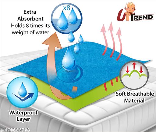 UP TREND New Born Baby Mat Waterproof, Urine Mat for Baby, Baby dry sheet, waterproof dry sheet, Baby dry Mat, Dry Sheets for Baby and New Born Care Products. - ZORA