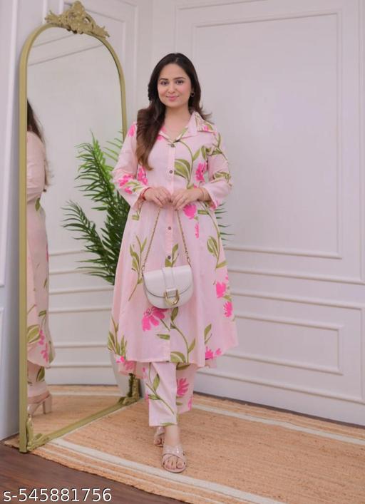 Women super printed kurta sets - ZORA