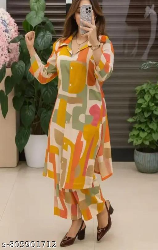 Stylish Women’s Co-ord Set – Matching Two-Piece Dress for Everyday & Parties - ZORA