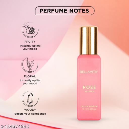 Luxury DATE Woman + ROSE Woman Perfume Combo for Women 40 ML (Pack of 2 Items 20ML Each) - ZORA