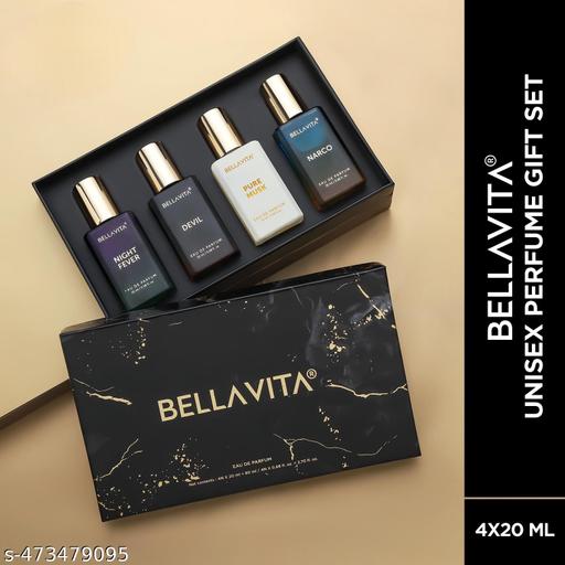 Eau De Perfume Unisex Gift Scents for Men and Women 4x20 ML - ZORA