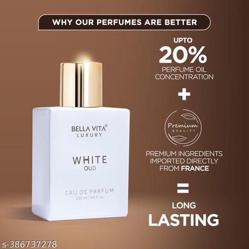 Luxury White OUD Unisex Perfume for Men and Women with Soft Oudh and Long Lasting Fragrance 100 ml - ZORA