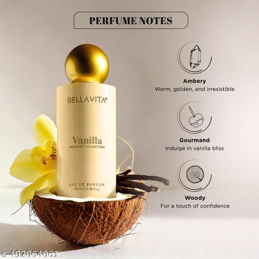 Vanilla- Gourmet Collection Woman Luxury & Long Lasting EDP Perfume for Unisex 100 ml - ZORA