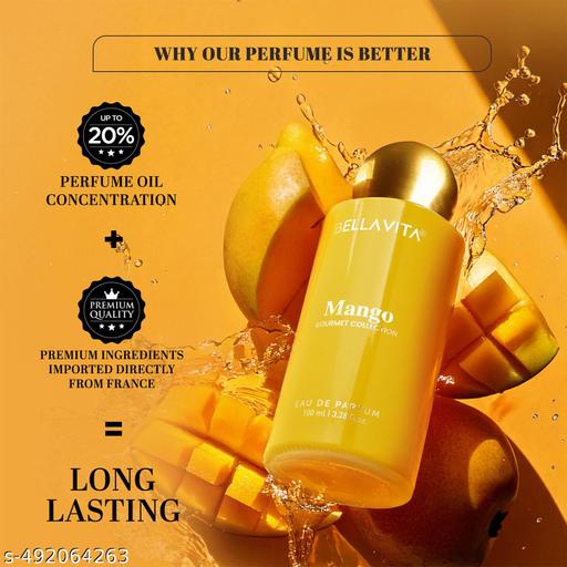 Mango- Gourmet Collection Woman Luxury & Long Lasting EDP Perfume for Unisex 100 ml - ZORA