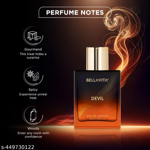 Unisex DEVIL EDP Long lasting Perfume for Men and Women 100 ML - ZORA