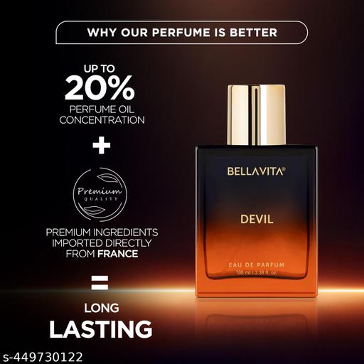 Unisex DEVIL EDP Long lasting Perfume for Men and Women 100 ML - ZORA