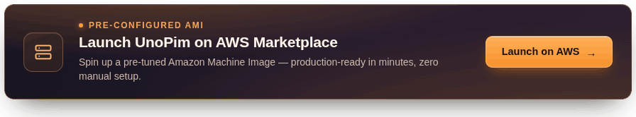 Launch UnoPim on AWS Marketplace