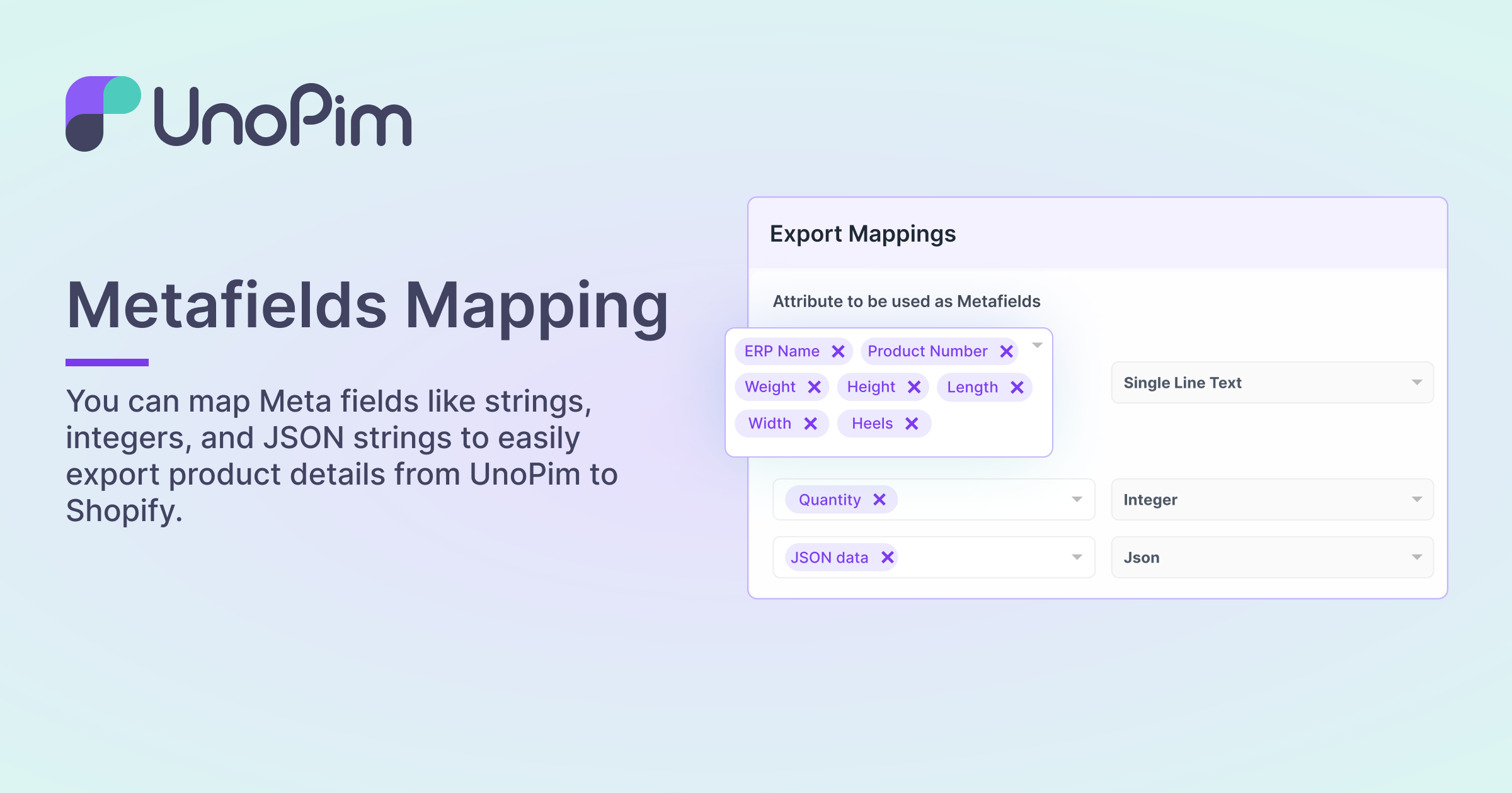 Metafields Mapping Interface