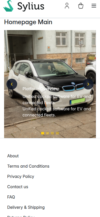 Storefront mobile