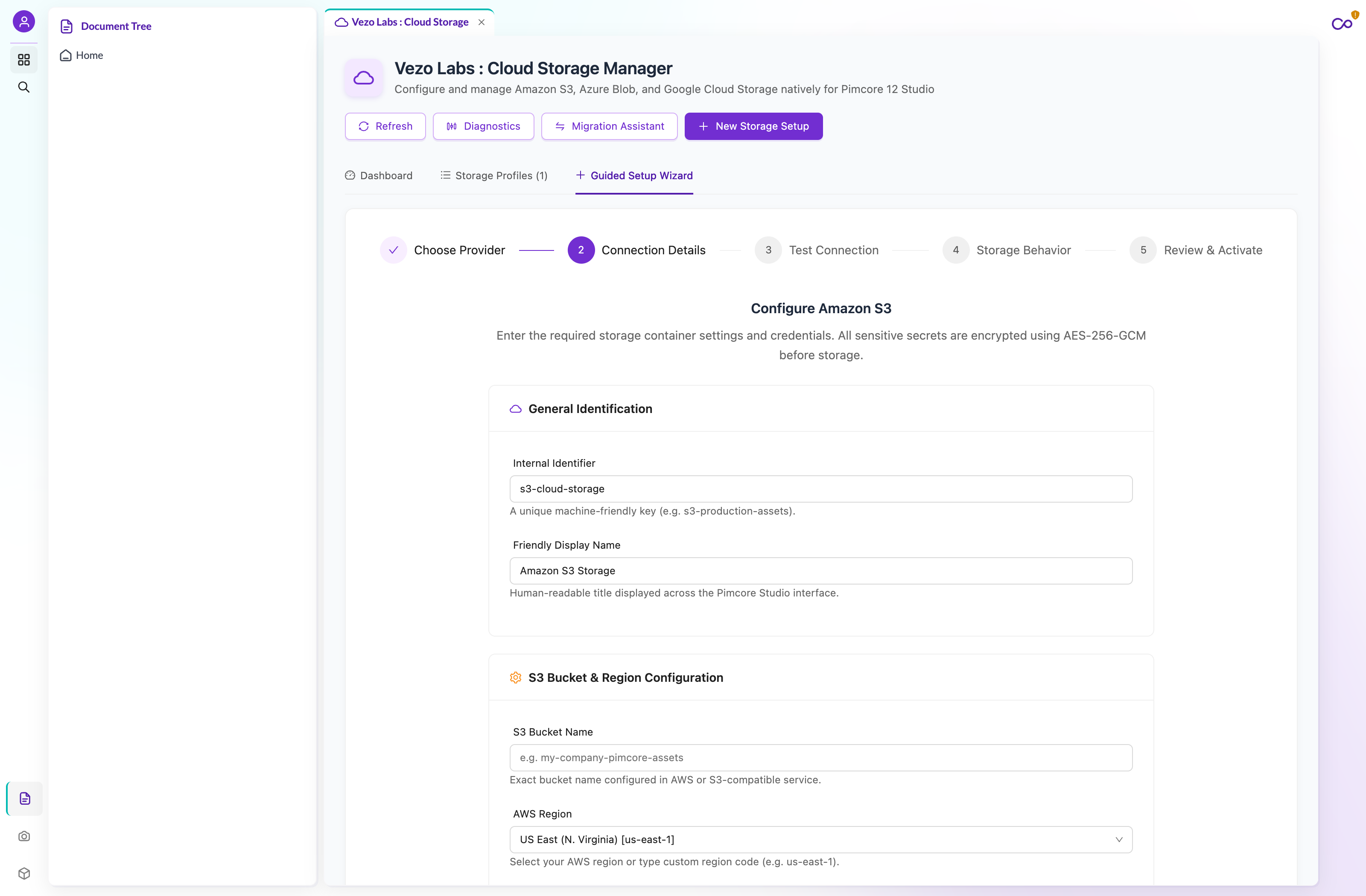 Behavior Screen