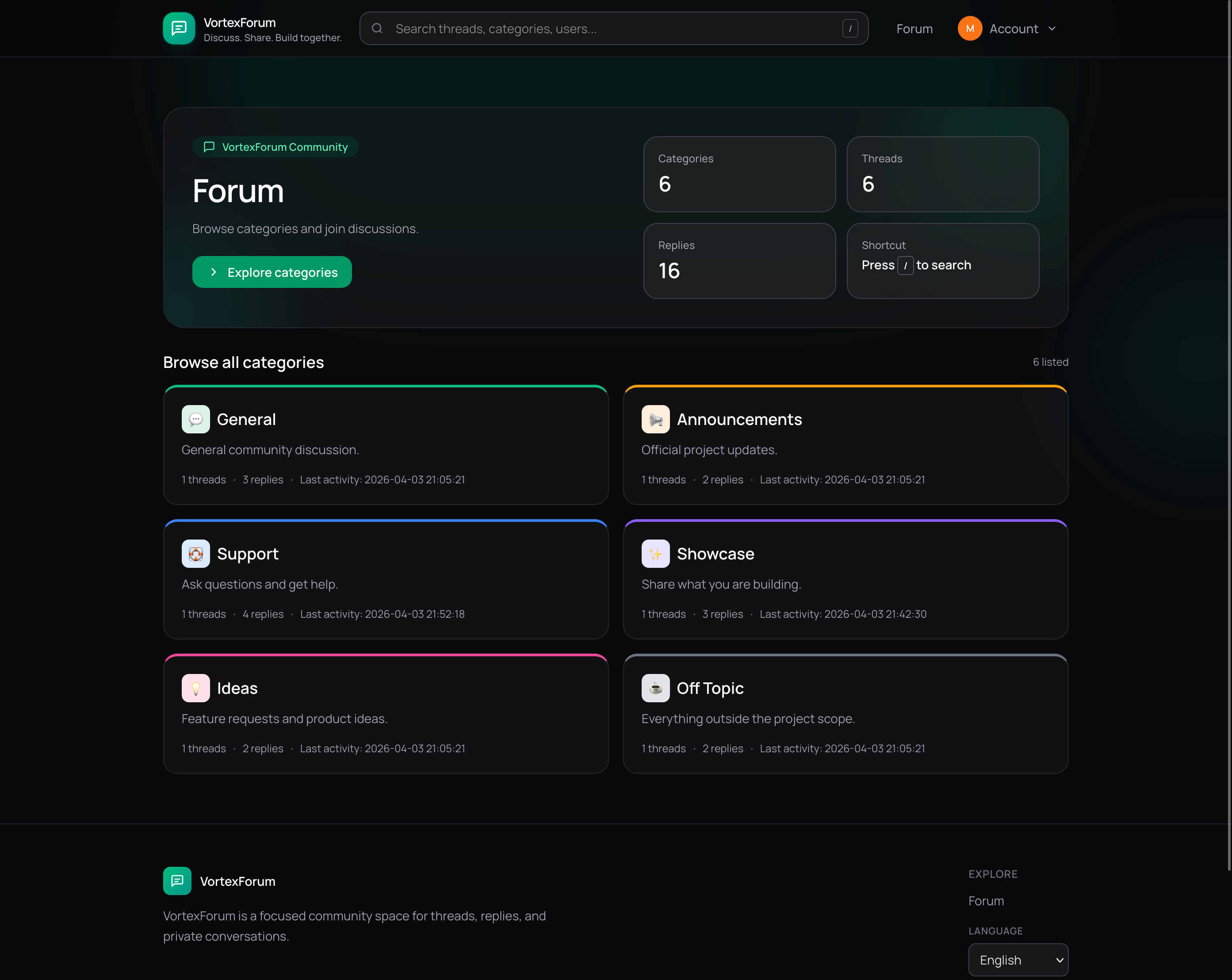 Forum Screenshot 01