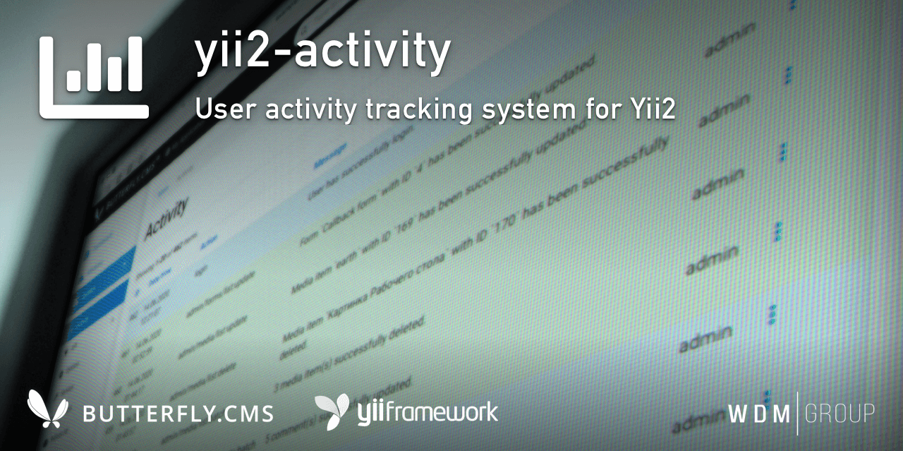 Yii2 Activity