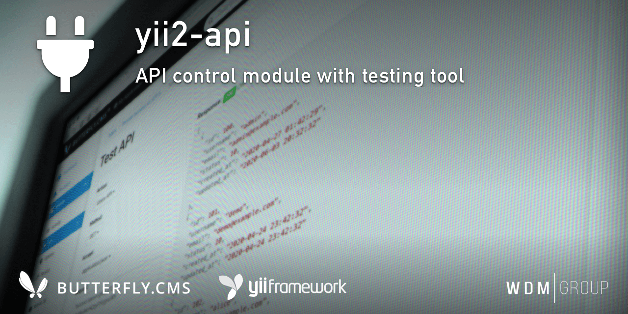 Yii2 API module