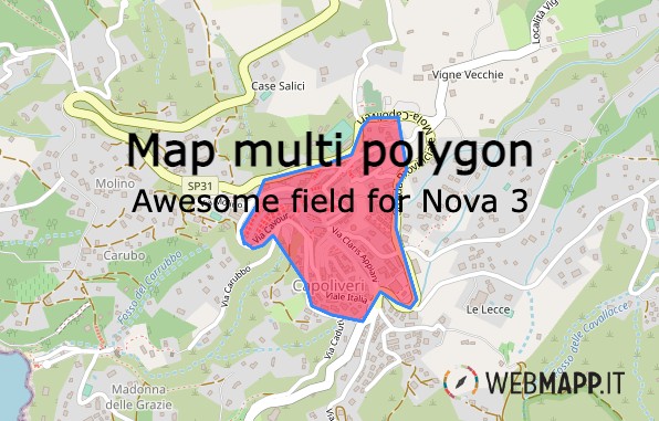 Map Multi Polygon, awesome resource field for Nova 3