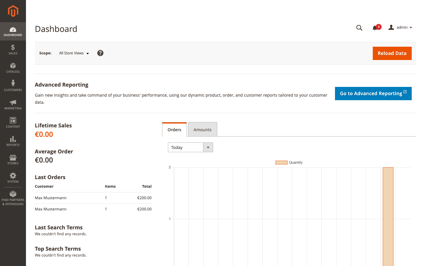 Admin Dashboard