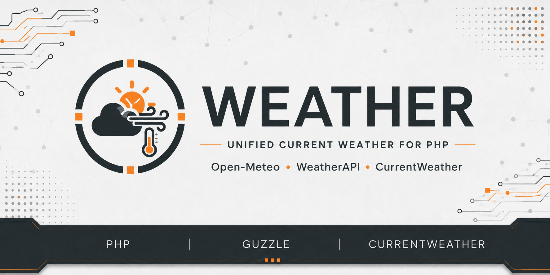 Weather — current weather PHP package with unified provider normalization