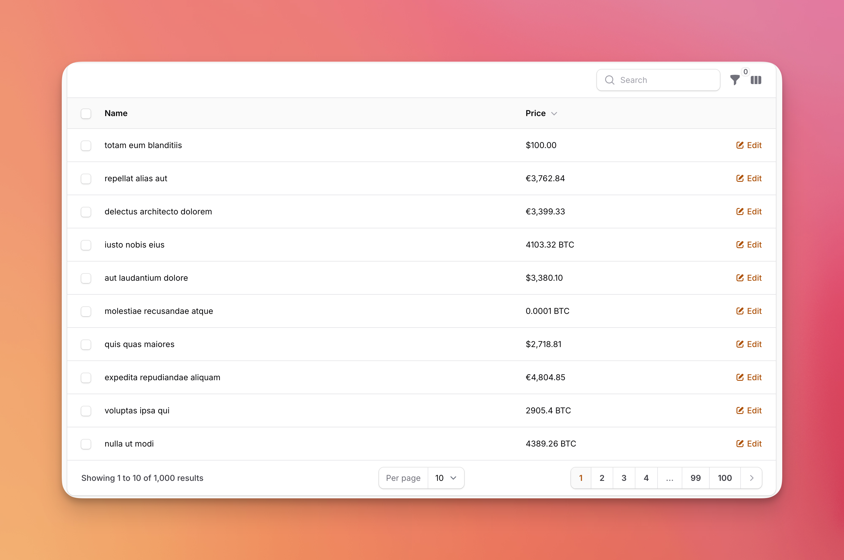 MoneyColumn in Tables