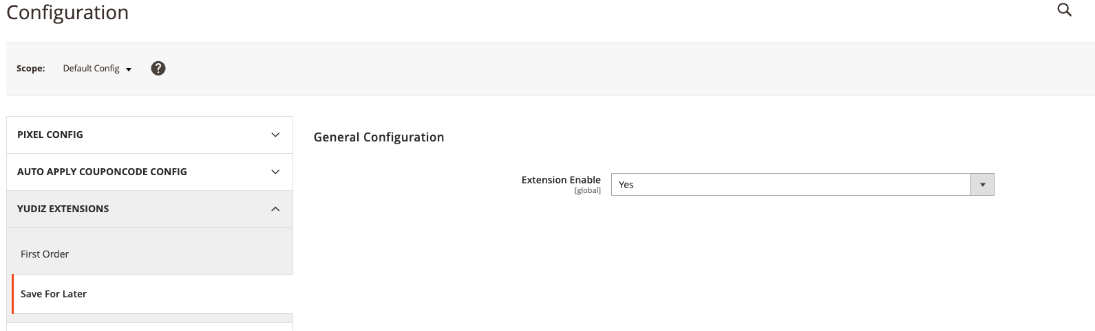 GeneralConfiguration